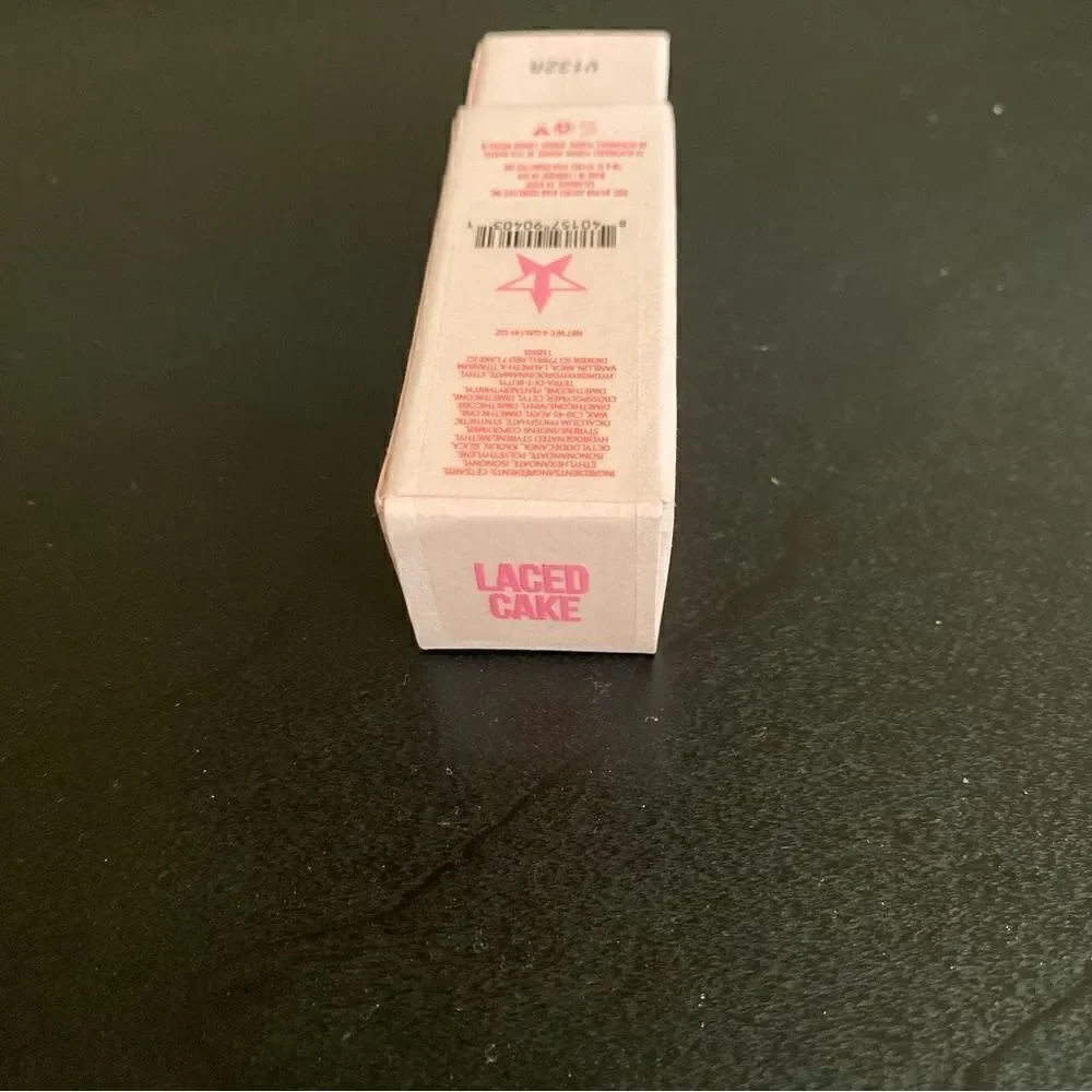 Jeffree Star Velvet Trap Lipstick Laced Cake Magnetic Case NIB PINK